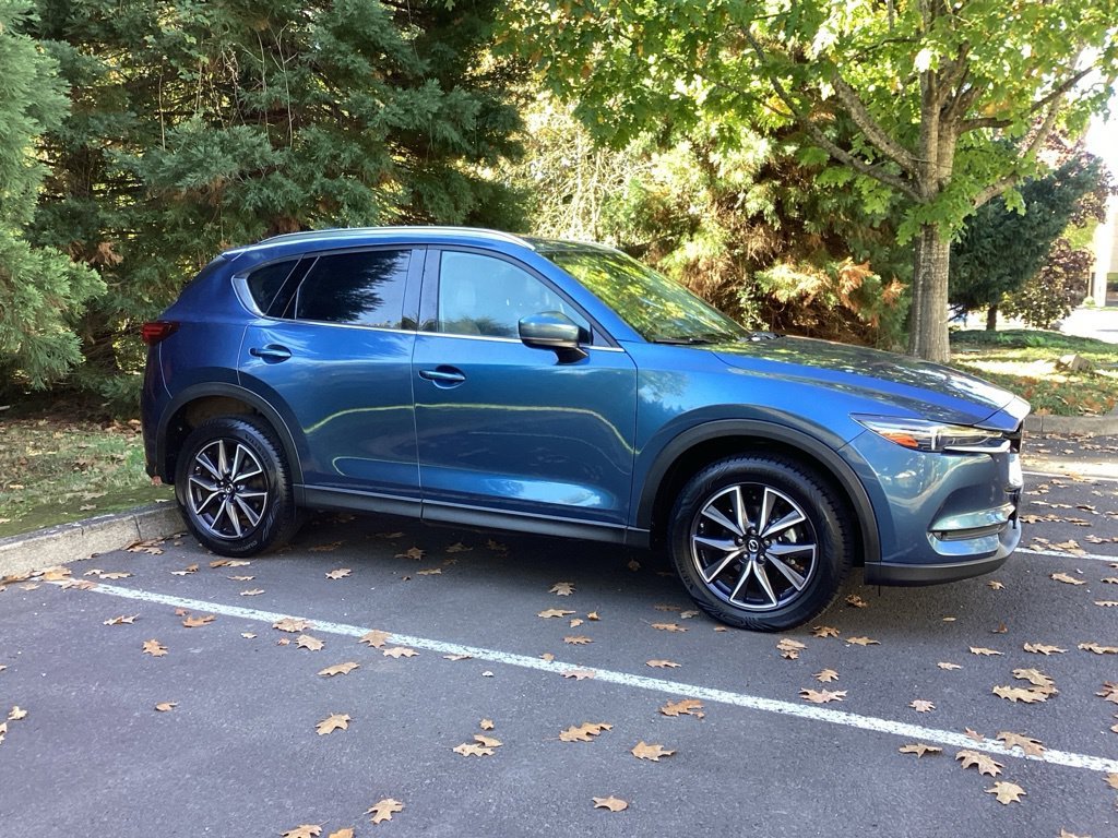 Used 2018 Blue Mazda Grand Touring image 9