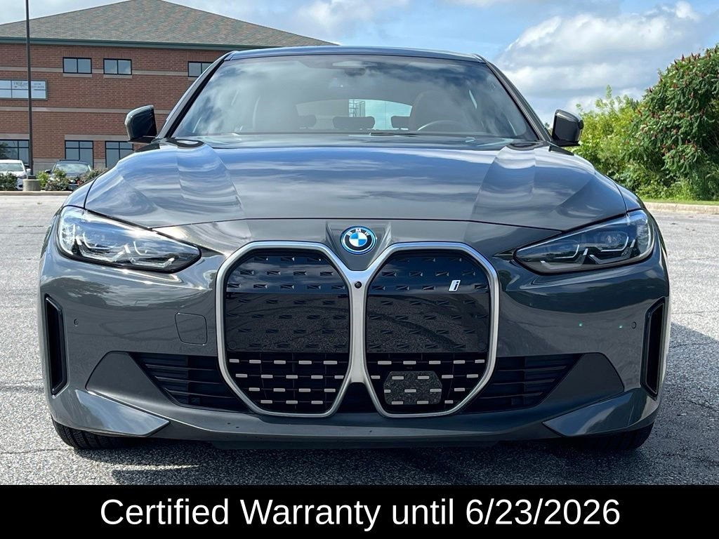 Certified 2023 BMW i4 35 with VIN WBY43AW0XPFR14784 for sale in Schererville, IN