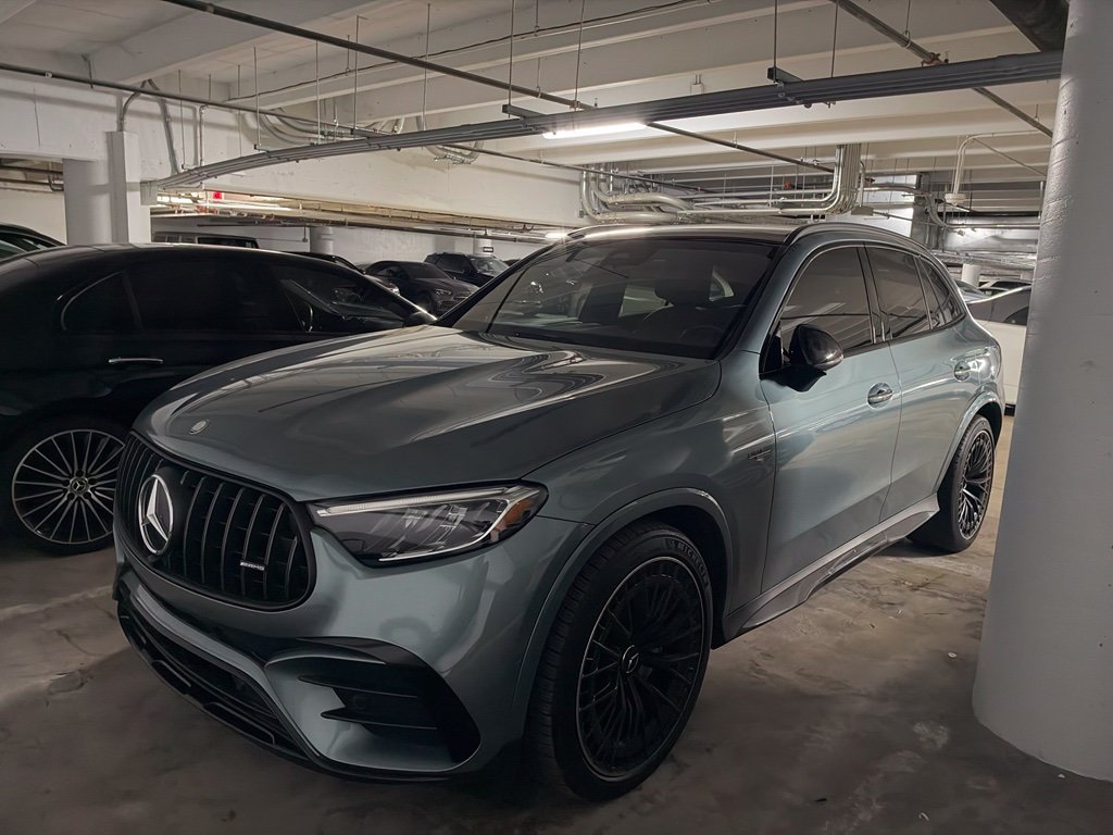 Certified Used 2025 Green Mercedes-Benz GLC 43 AMG® image 3
