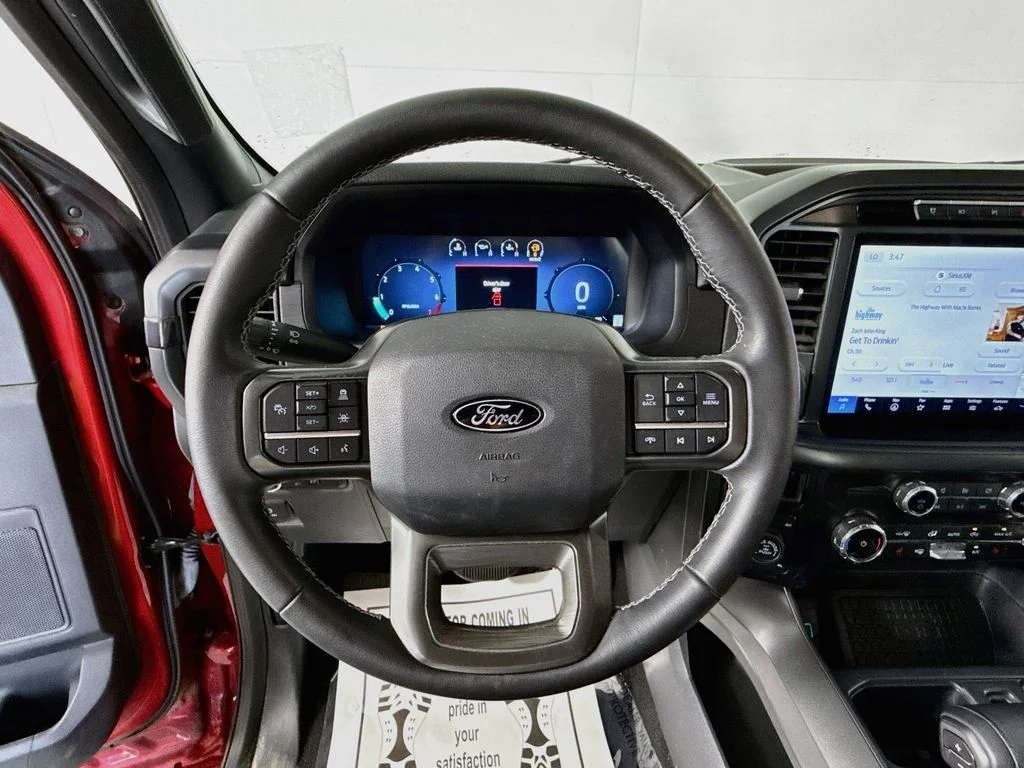 Used 2024 Rapid Red Metallic Tinted Clearcoat Ford XLT image 11