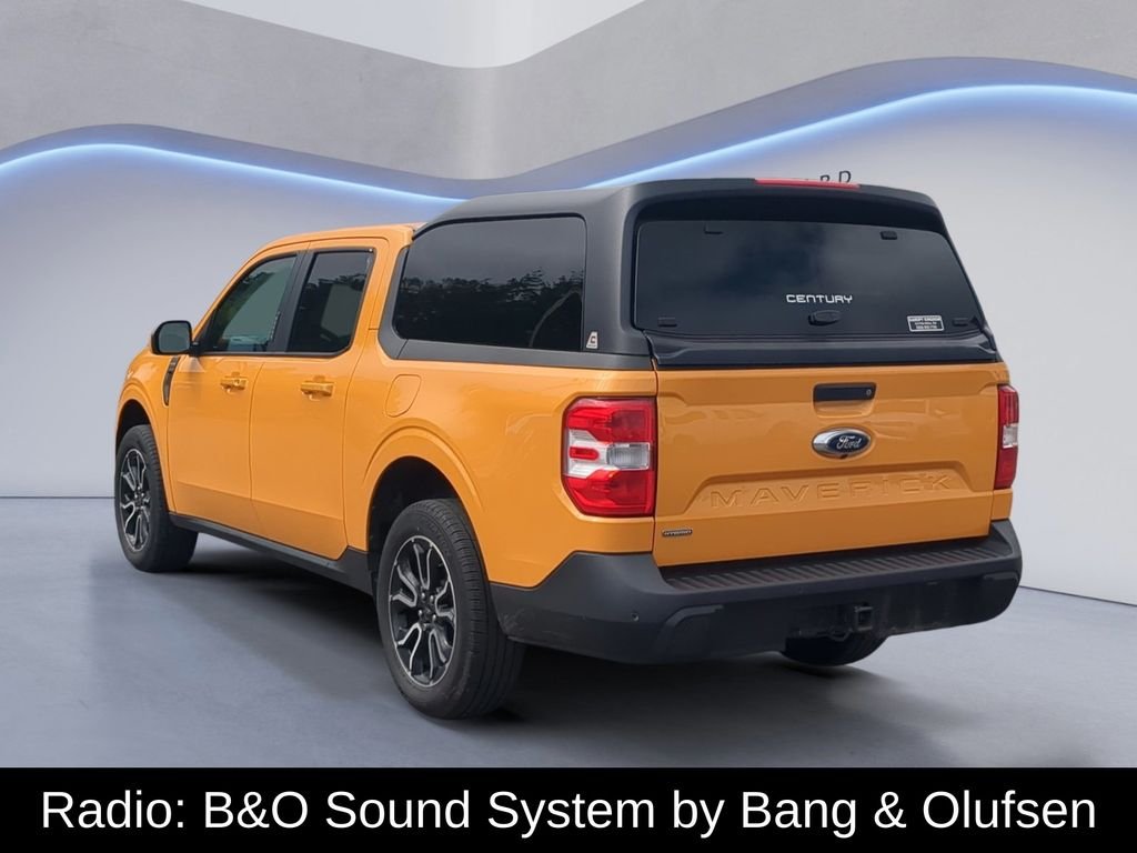 Used 2022 Orange Ford Lariat image 5