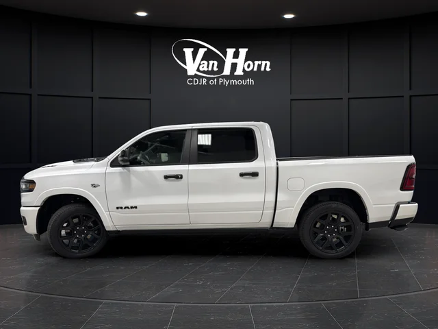 New 2026 Ivory White Tri-Coat Pearl-Coat Exterior Paint RAM Laramie image 4