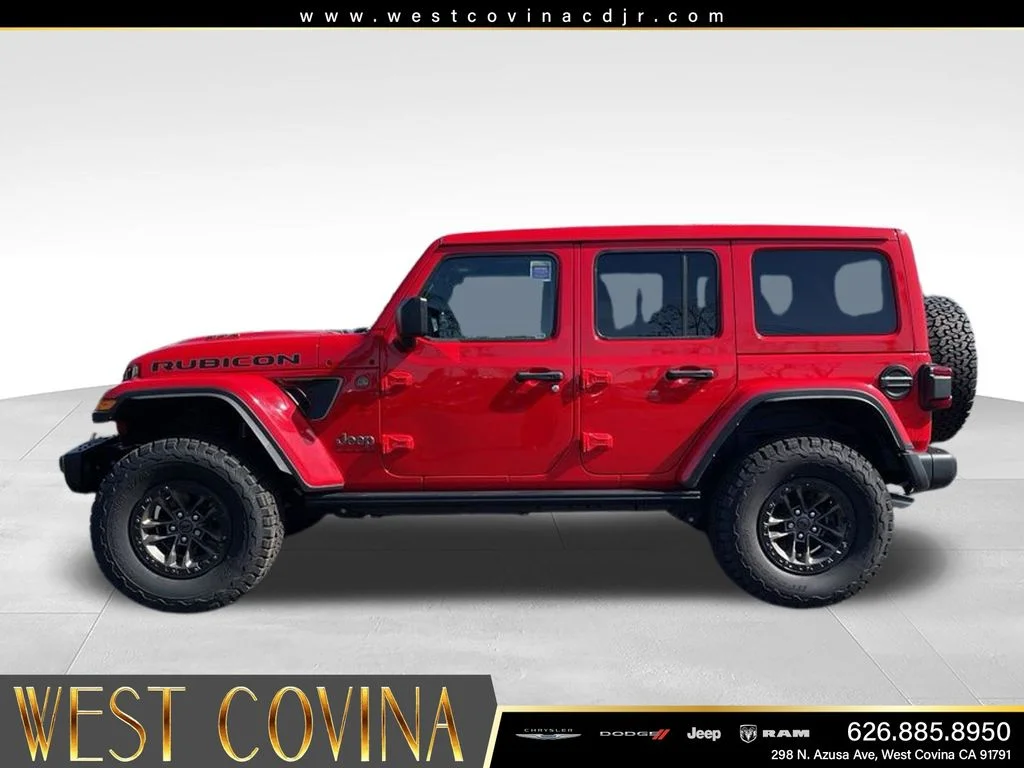 New 2024 Firecracker Red Clear-Coat Exterior Paint Jeep Rubicon 392 image 8