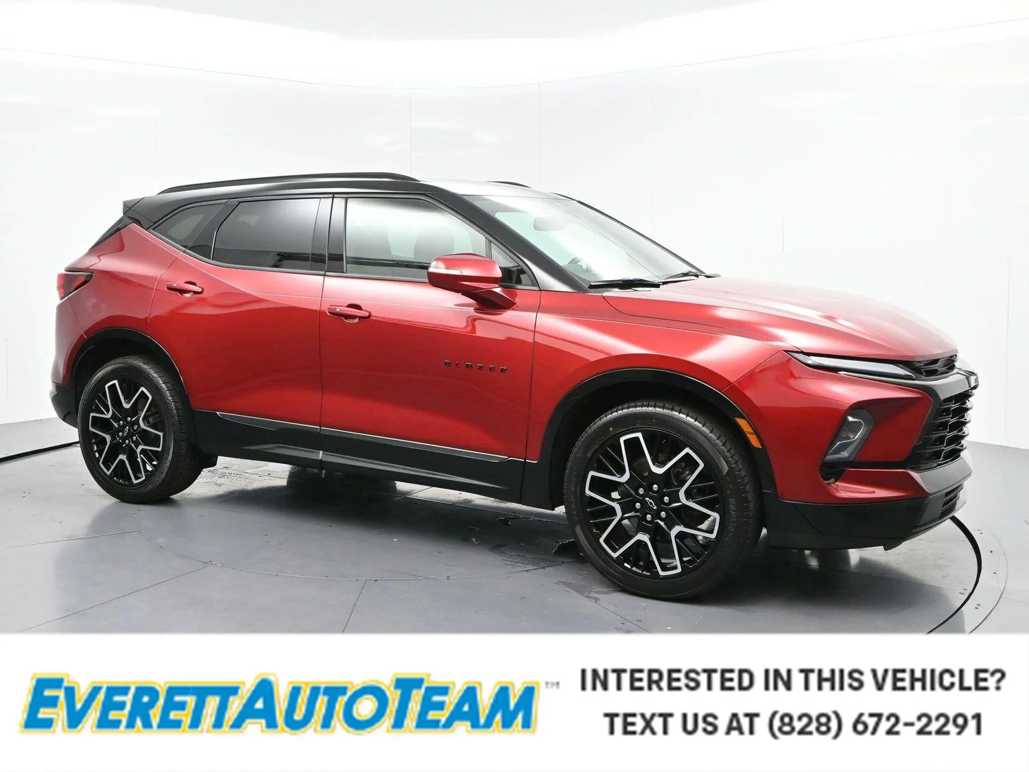 Used 2024 Radiant Red Tintcoat Chevrolet RS image 1
