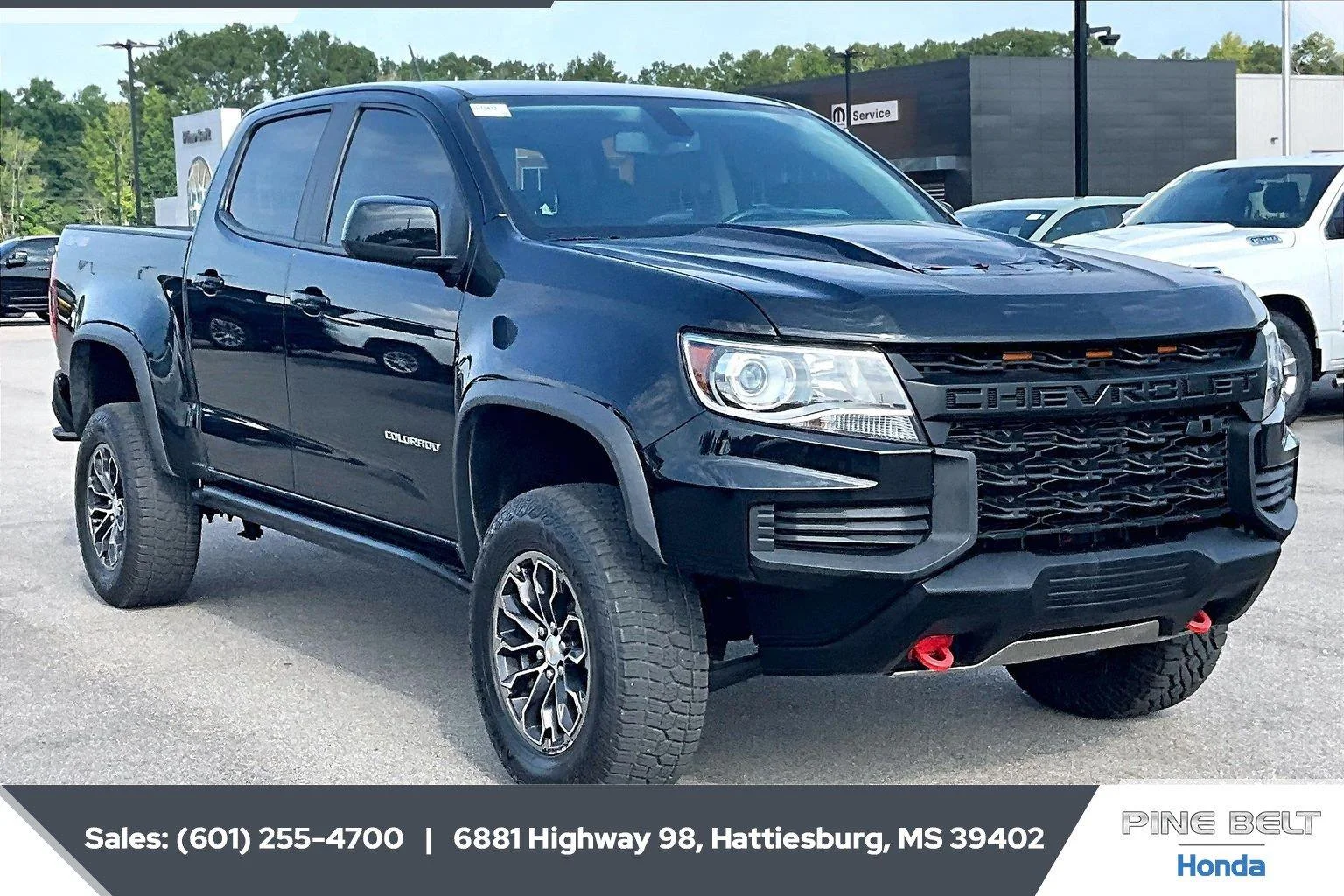 Used 2022 Black Chevrolet 4WD ZR2 image 2