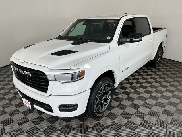 New 2026 Bright White Clear-Coat Exterior Paint RAM Laramie image 2