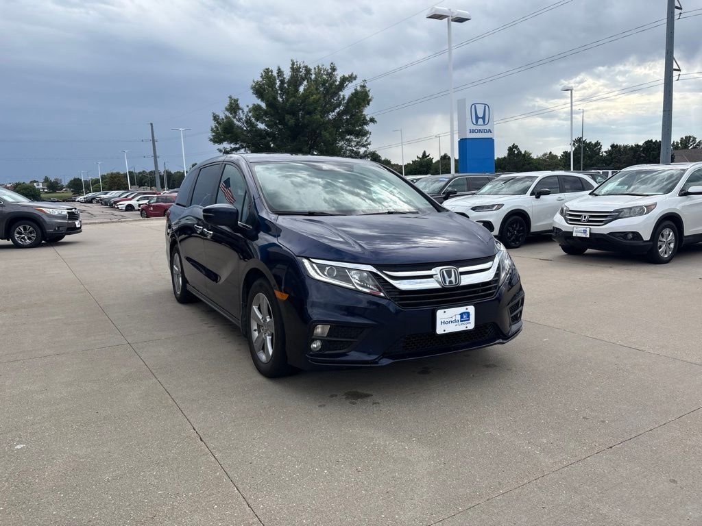 Used 2019 Blue Honda EX-L image 3