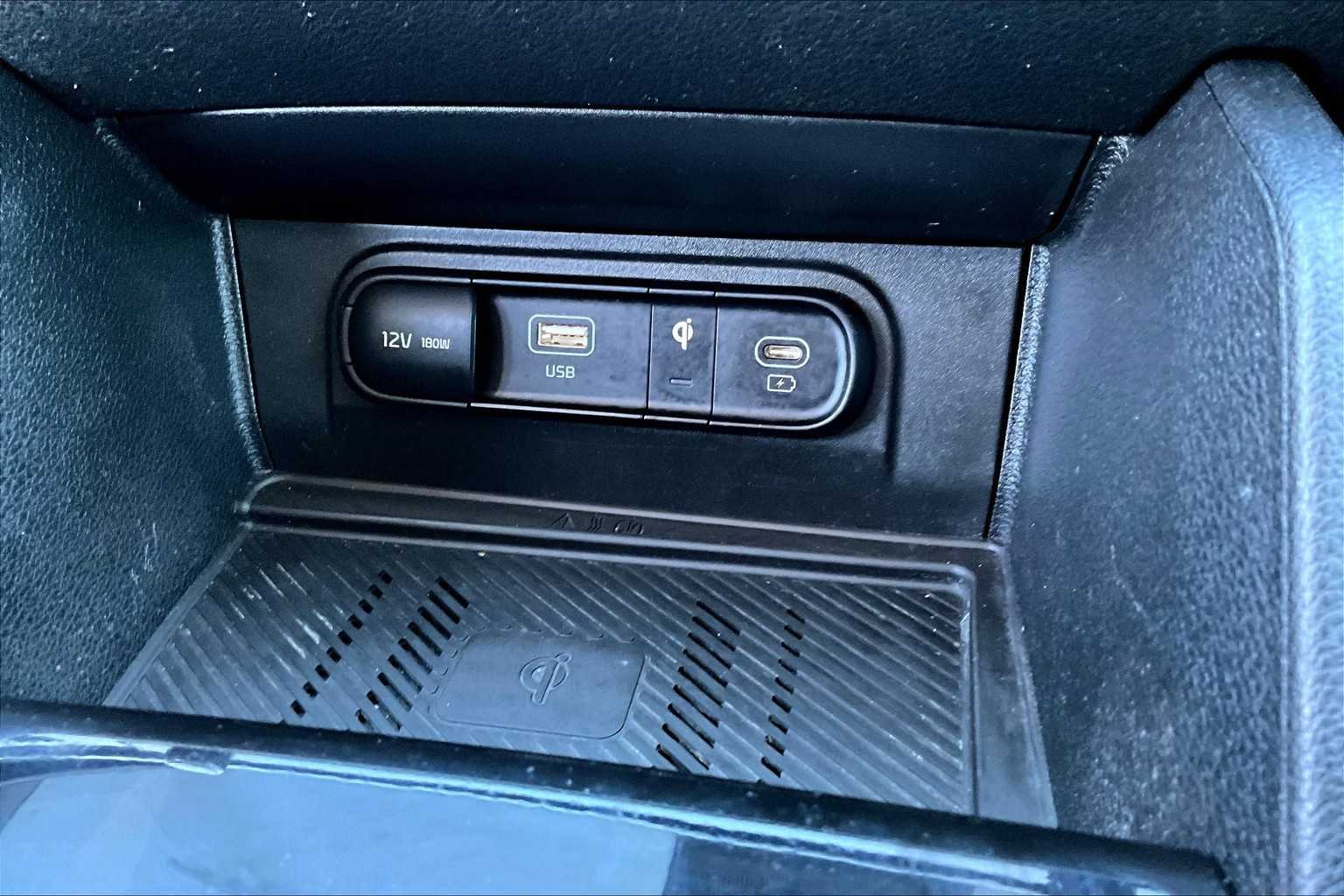 Used 2023 Ebony Black Kia EX image 61