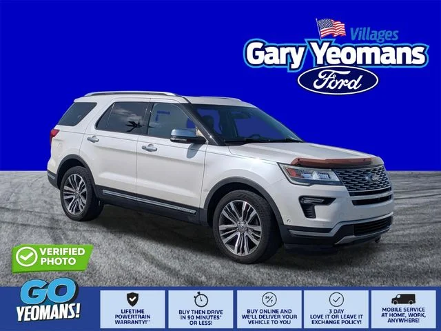 2018 Ford Explorer Platinum