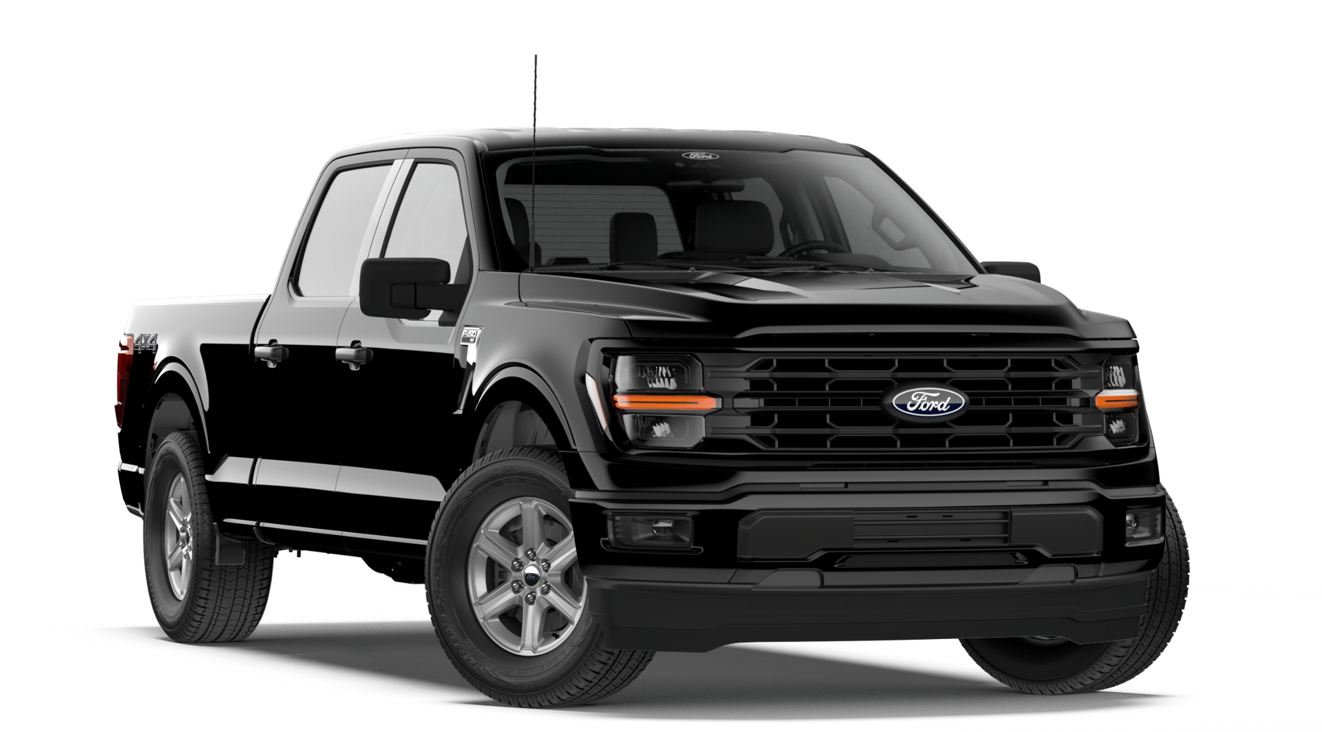 New 2026 Agate Black Metallic Ford XLT image 4