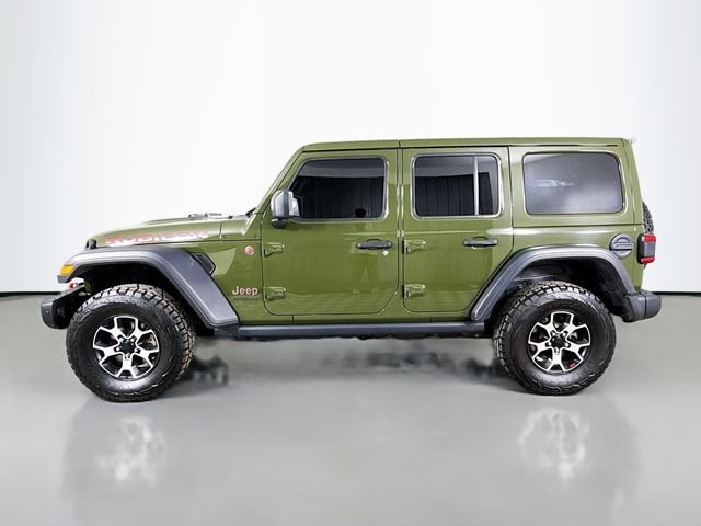 Used 2021 Green Jeep Unlimited Rubicon image 4