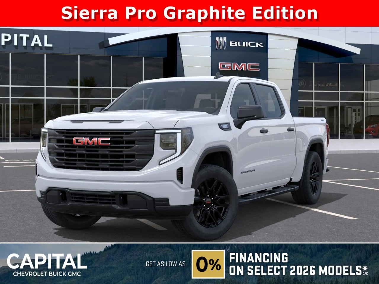 New 2026 Summit White GMC Pro image 1