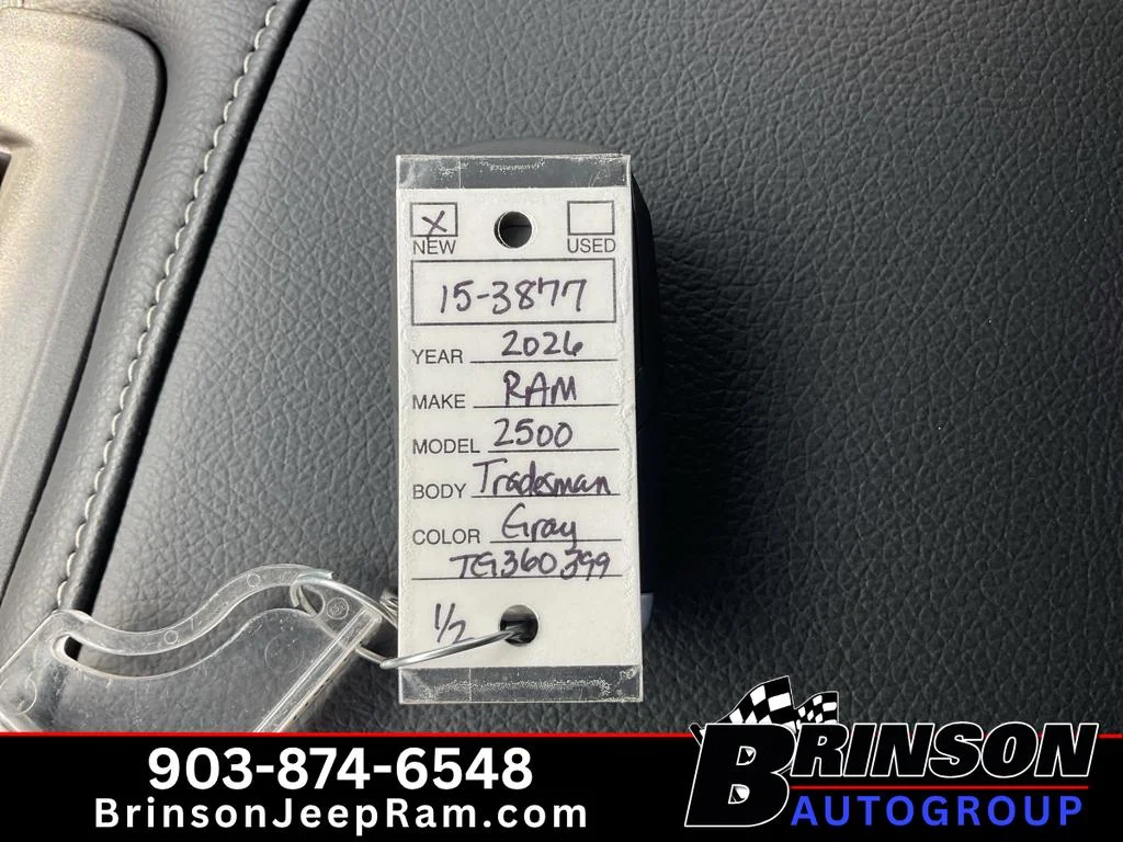 New 2026 Granite Crystal Metallic Clearcoat Ram Tradesman image 19