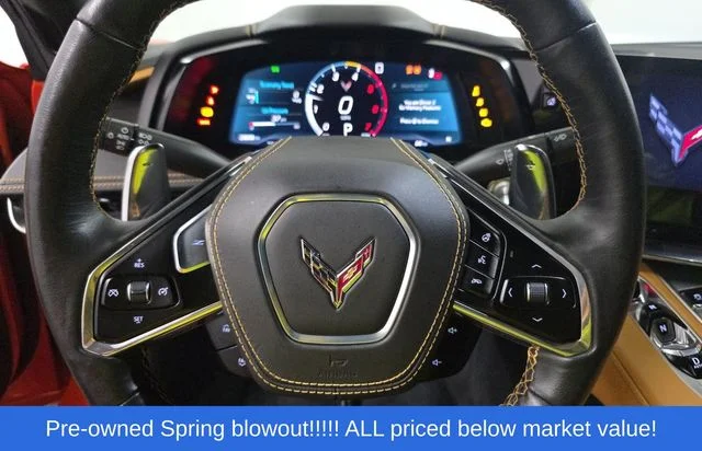 Used 2020 Orange Chevrolet Stingray image 10