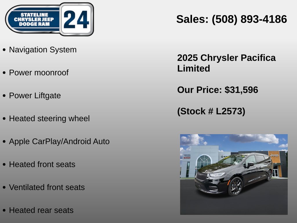 Used 2025 Black Chrysler Limited image 6