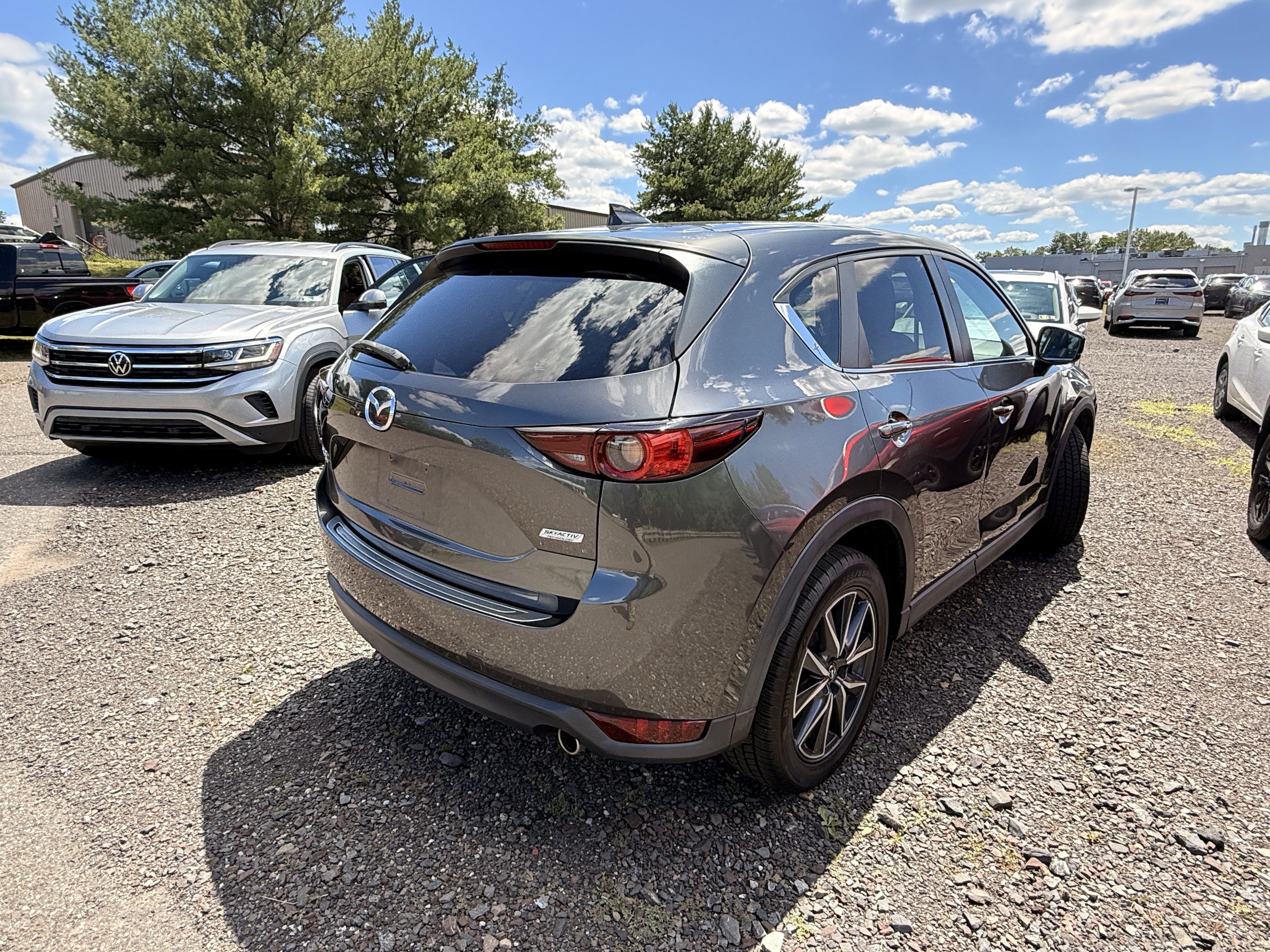 Used 2018 Machine Gray Metallic Mazda Touring image 7