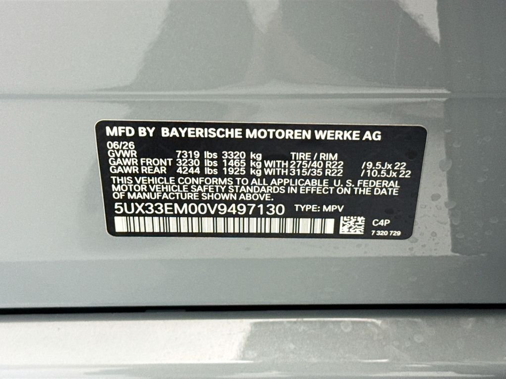 New 2027 Gray Metallic BMW M60i image 34