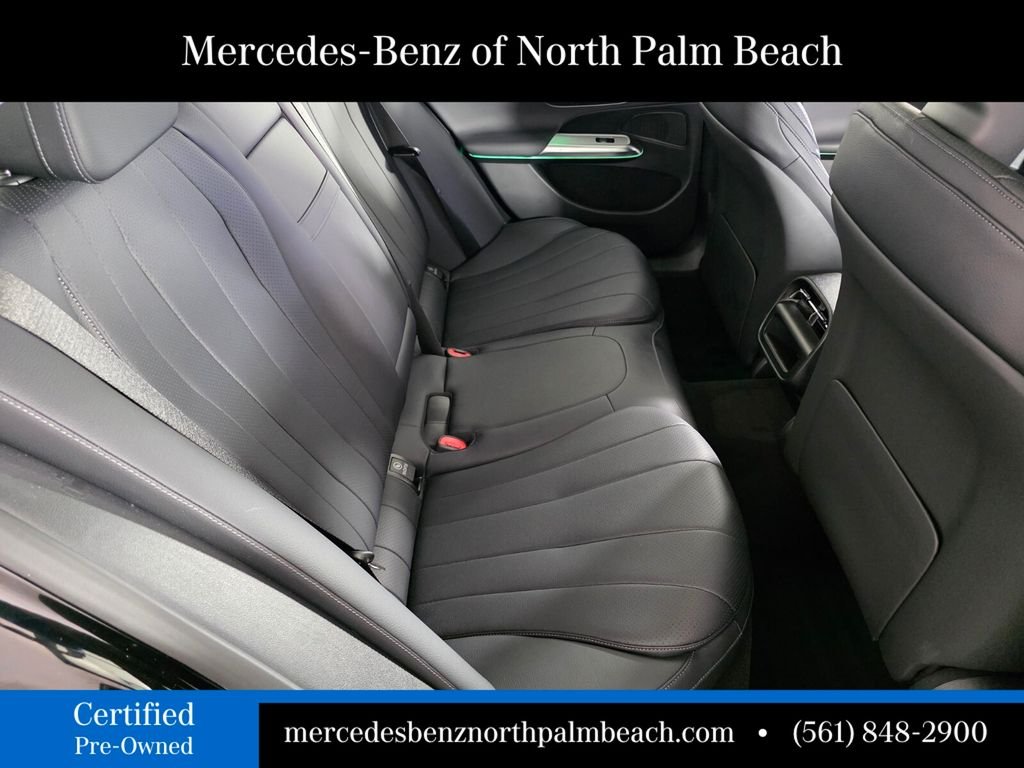 Certified Used 2025 Black Mercedes-Benz E 350 image 25