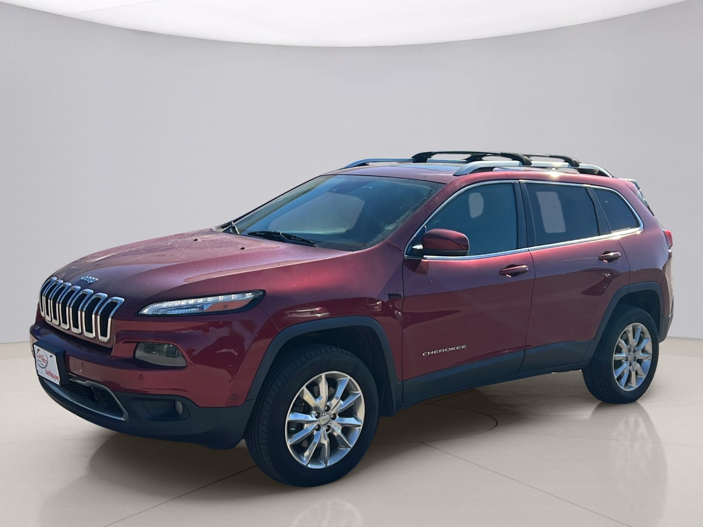 Used 2015 Red Jeep LIMITED image 2