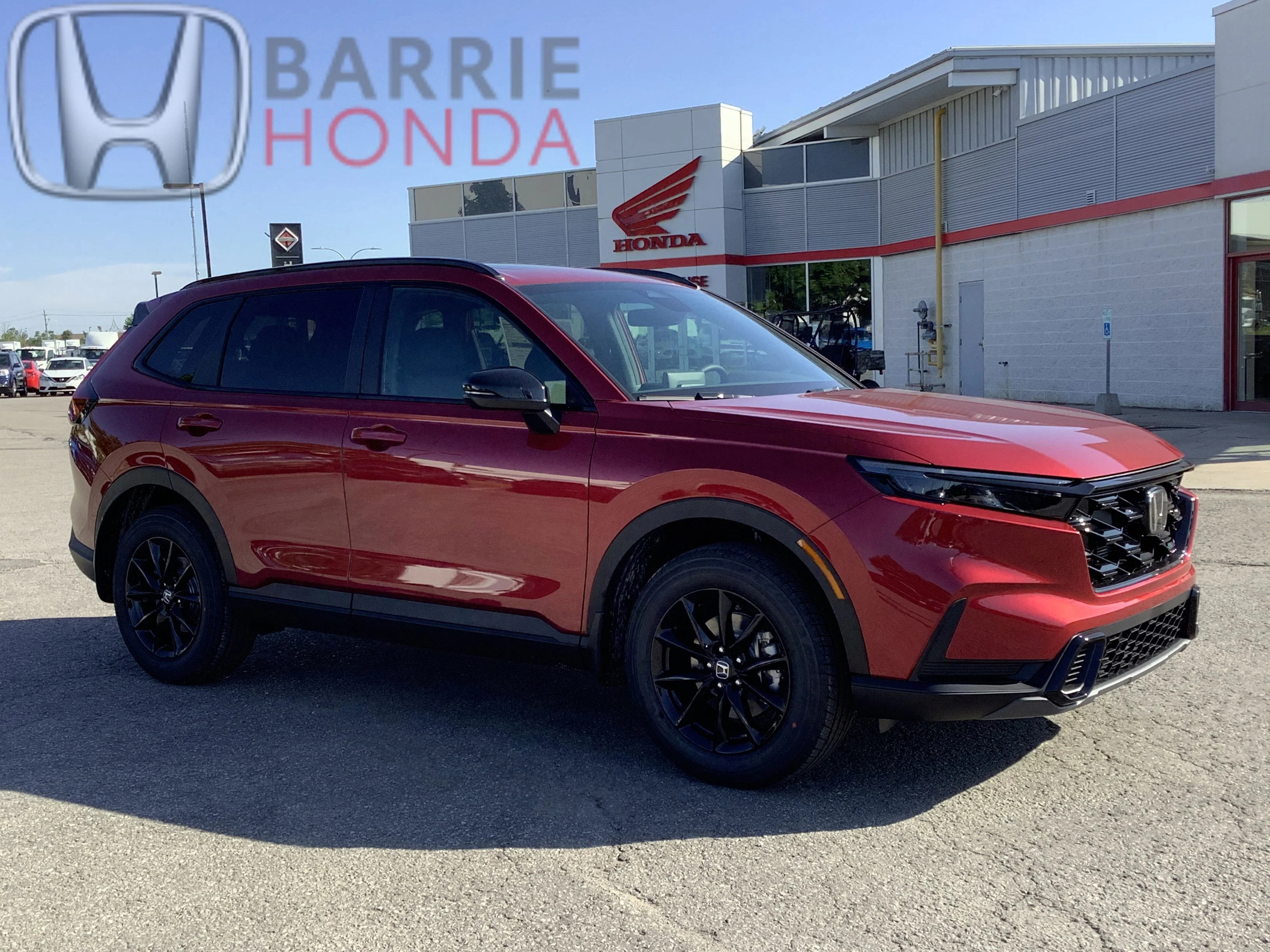 New 2026 Radiant Red Metallic Honda Sport image 7