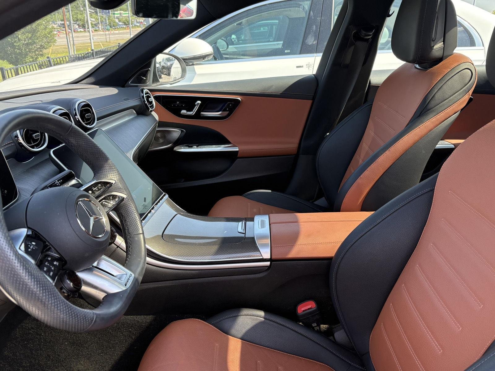 Certified Used 2024 Polar White Mercedes-Benz AMG® C 43 image 6