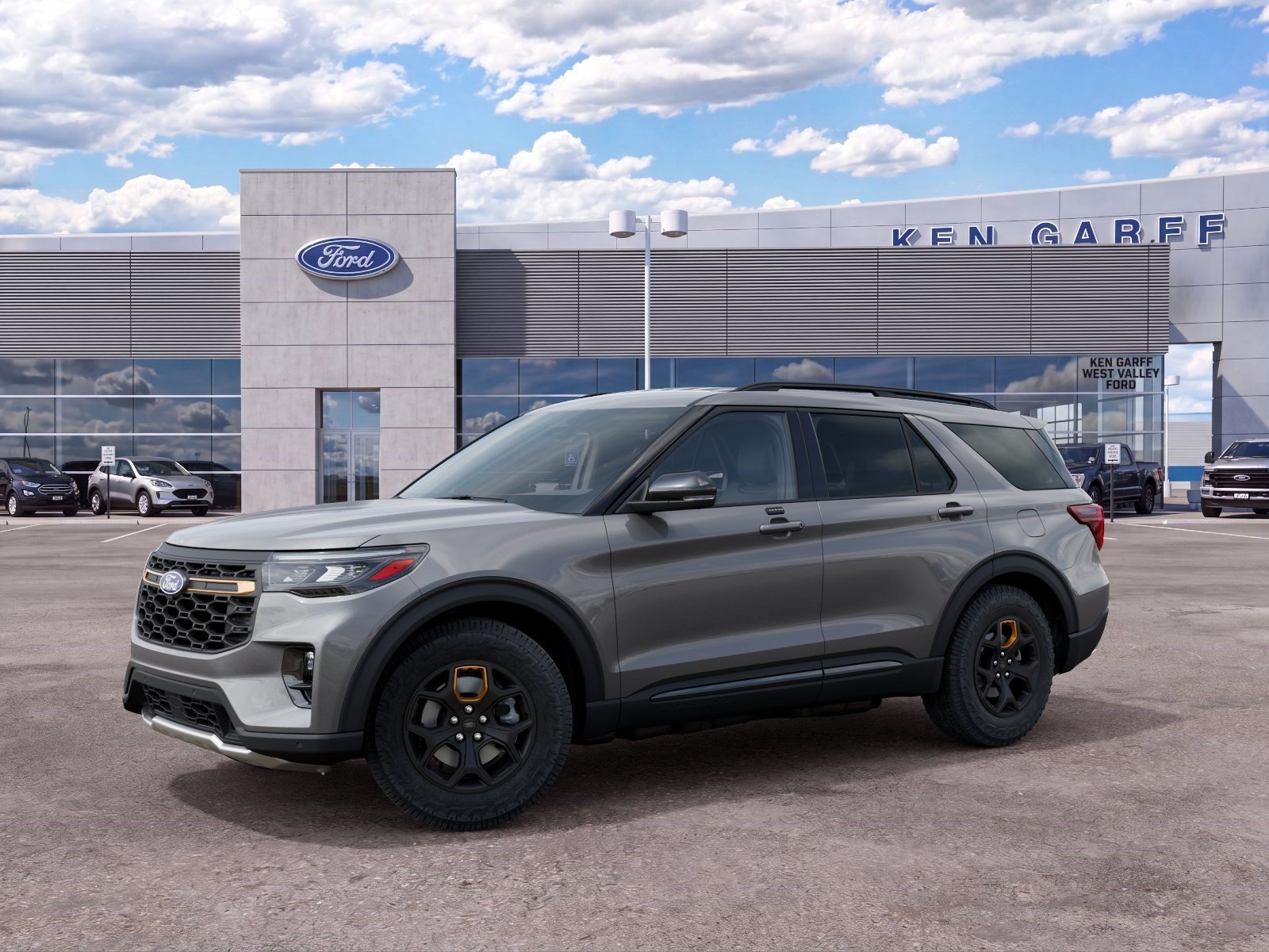 New 2027 Carbonized Gray Metallic Ford Tremor image 1