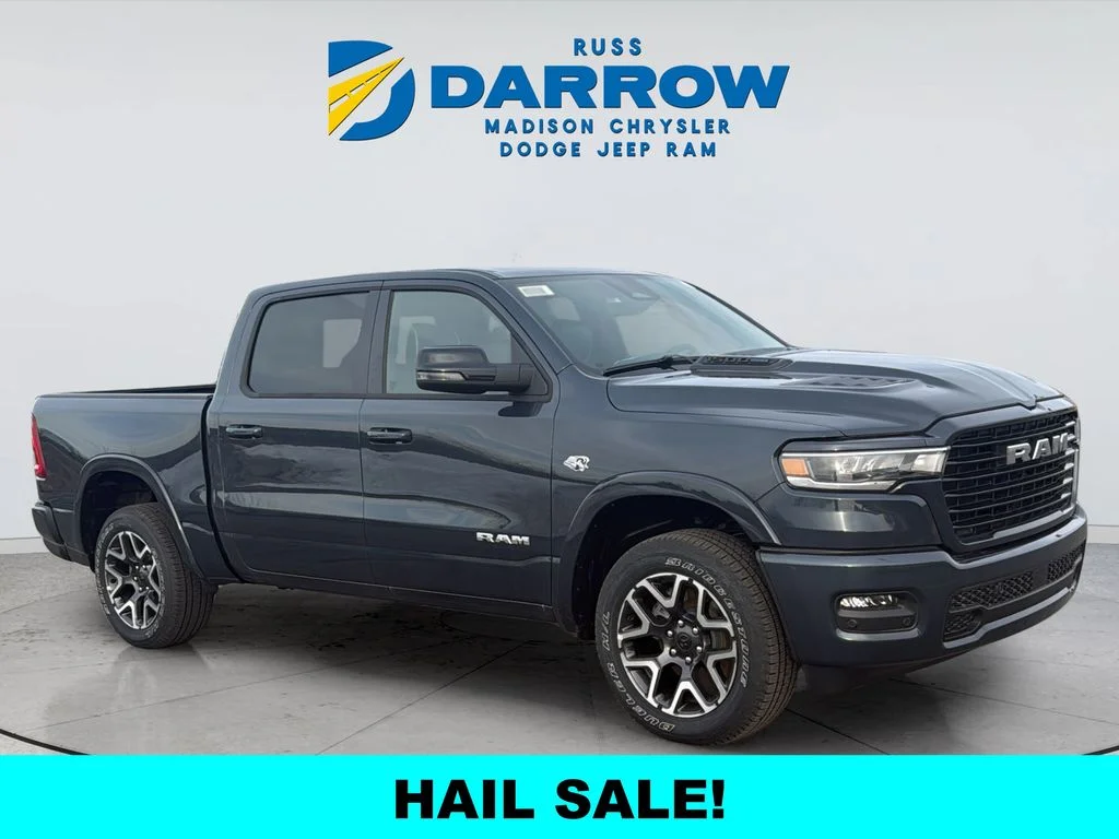New 2026 Forged Blue Metallic Exterior Paint RAM Laramie image 7