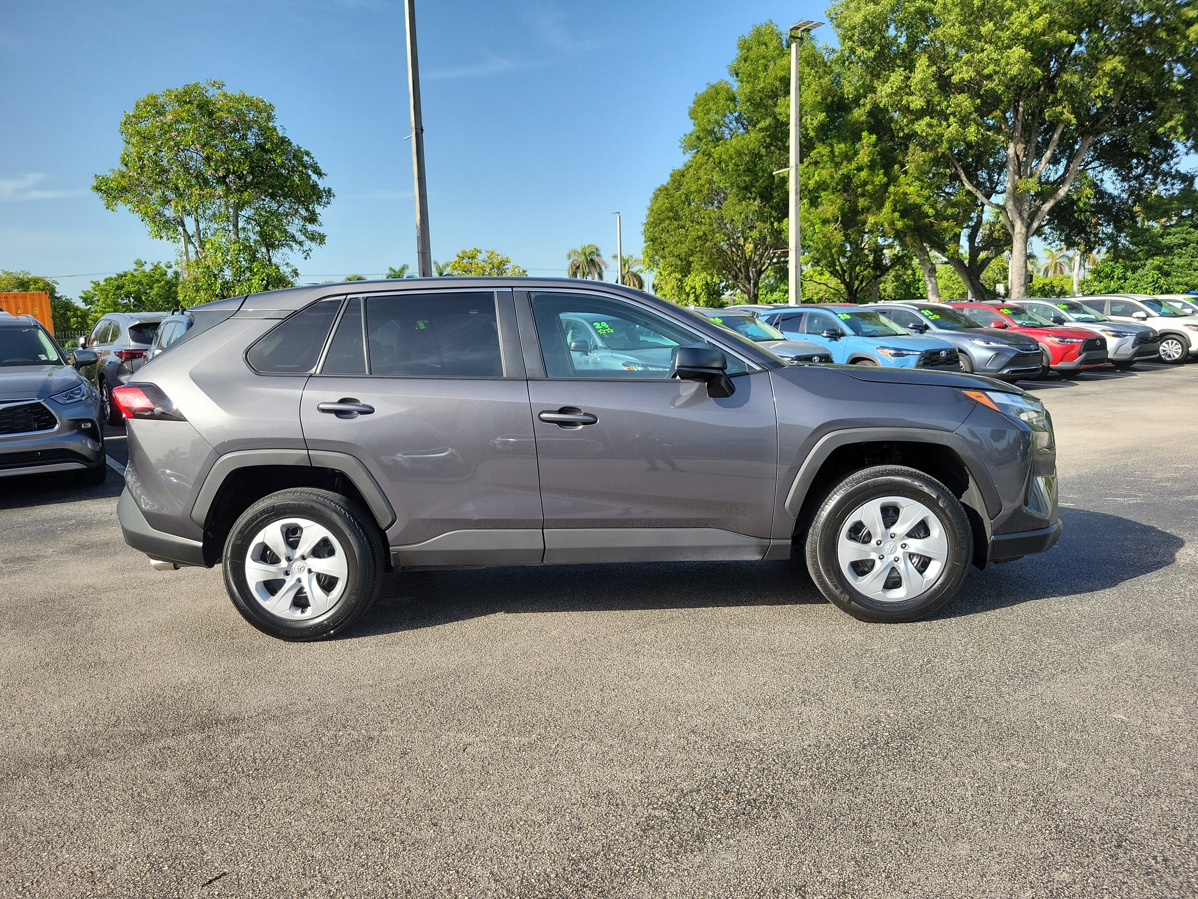Used 2024 Magnetic Gray Metallic Toyota LE image 4