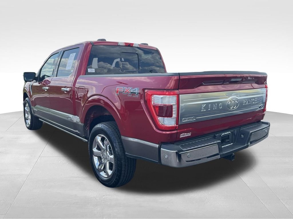 Used 2021 Red Ford King Ranch image 7