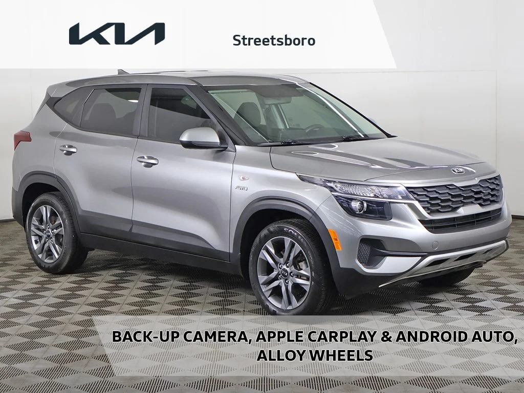 Used 2021 Gray Kia LX image 1