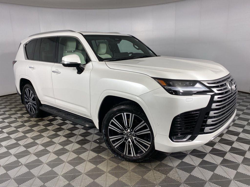 Used 2025 Eminent White Pearl Lexus LX 700h Luxury image 55