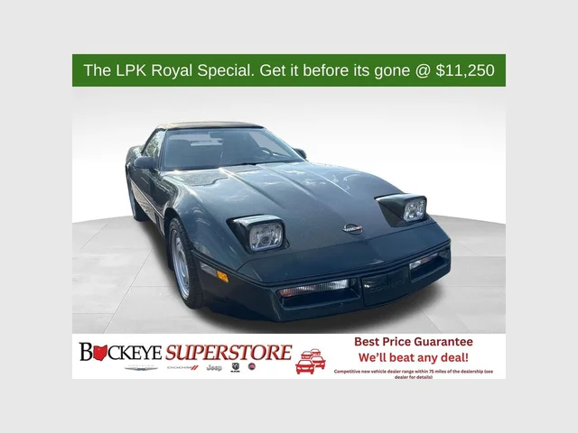 1990 Chevrolet Corvette Convertible