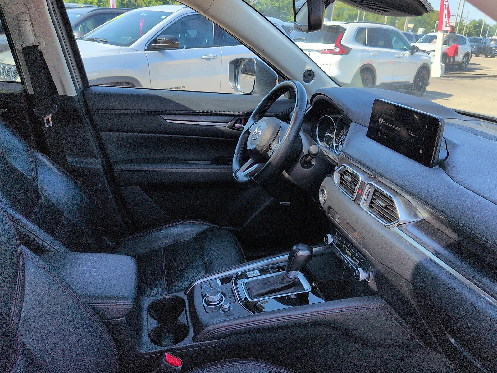 Used 2024 Polymetal Gray Metallic Mazda 2.5 S Carbon Edition image 7