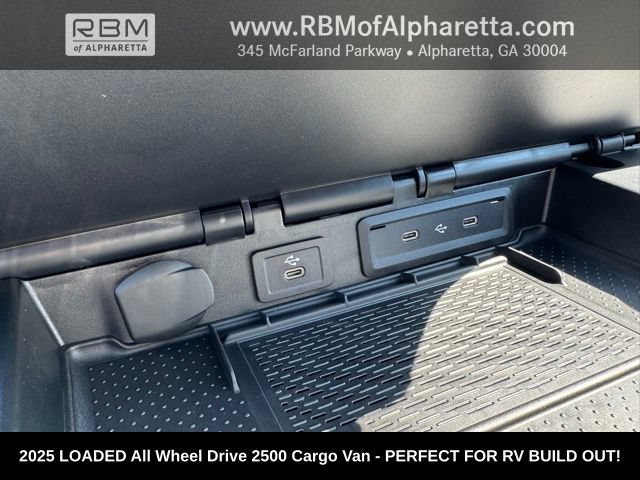 New 2025 Silver Gray Mercedes-Benz 2500 High Roof All Wheel Drive with 144 Wheel Base image 30