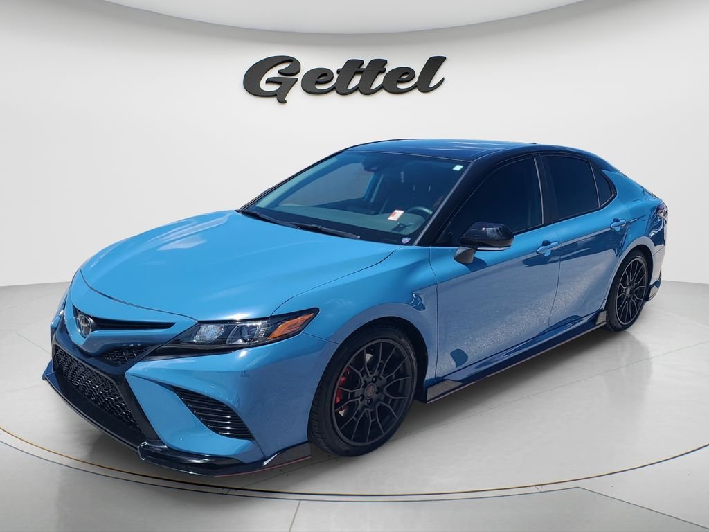 Certified Used 2022 Blue Toyota TRD V6 image 1