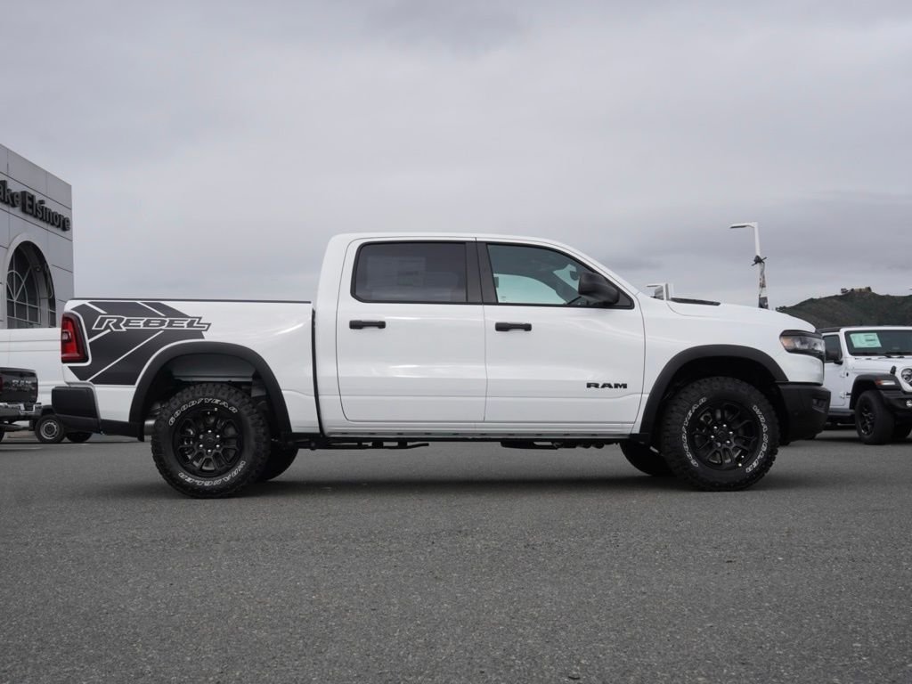 New 2026 Bright White Clear-Coat Exterior Paint RAM Rebel image 2