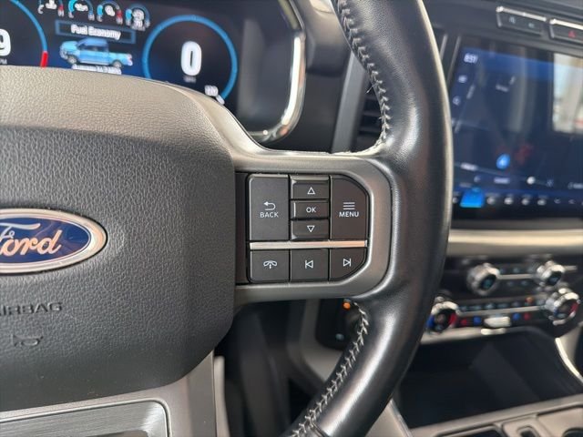 Used 2021 Antimatter Blue Metallic Ford Lariat image 32