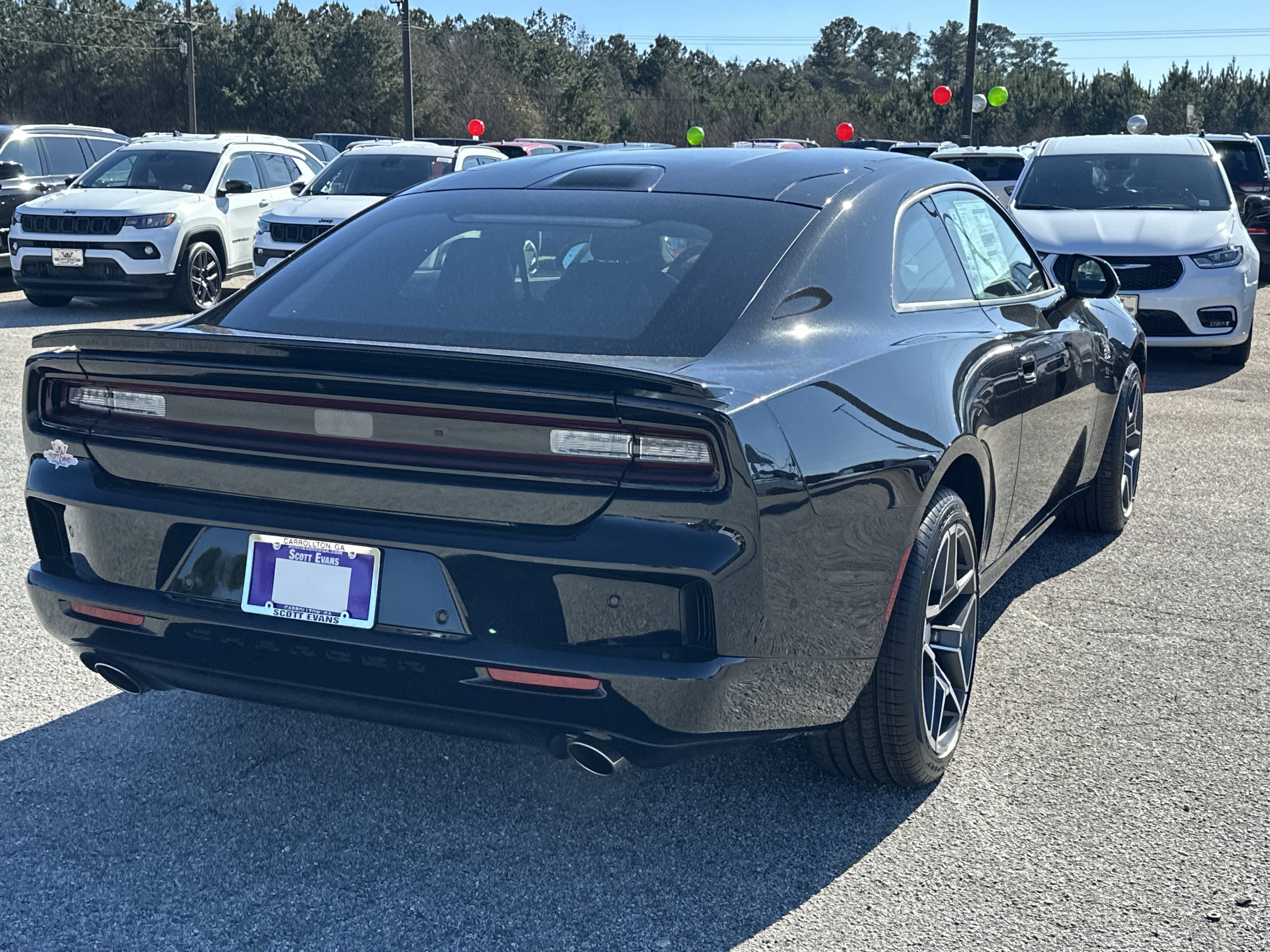 New 2026 Diamond Black Crystal Pearlcoat Dodge Scat Pack image 8