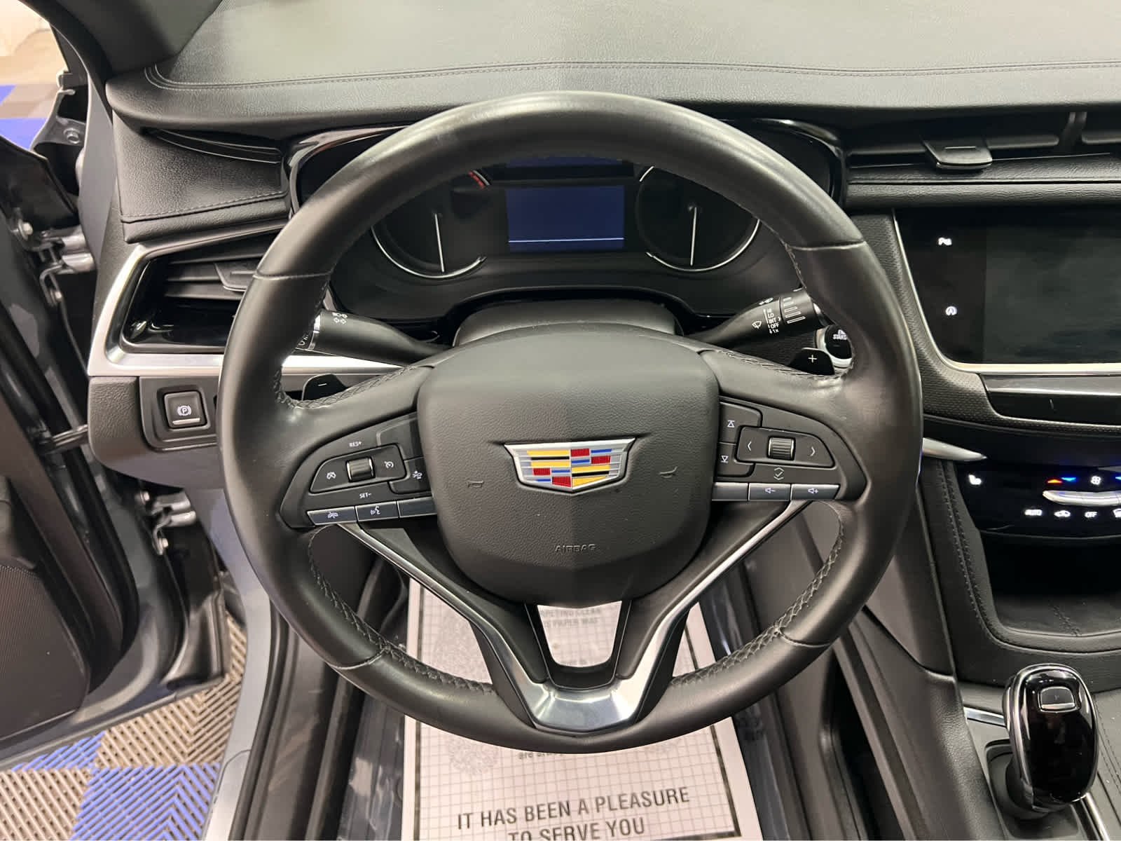 Used 2024 Argent Silver Metallic Cadillac AWD Luxury image 25