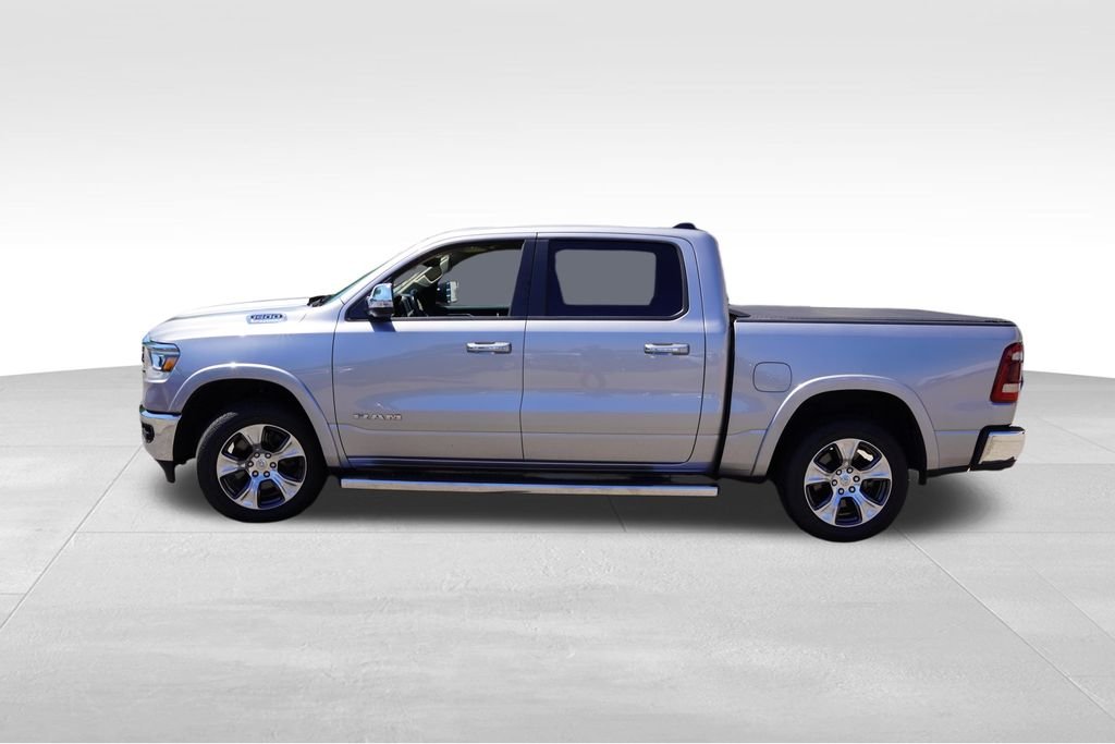 Used 2021 Billet Silver Metallic Clearcoat Ram Laramie image 9