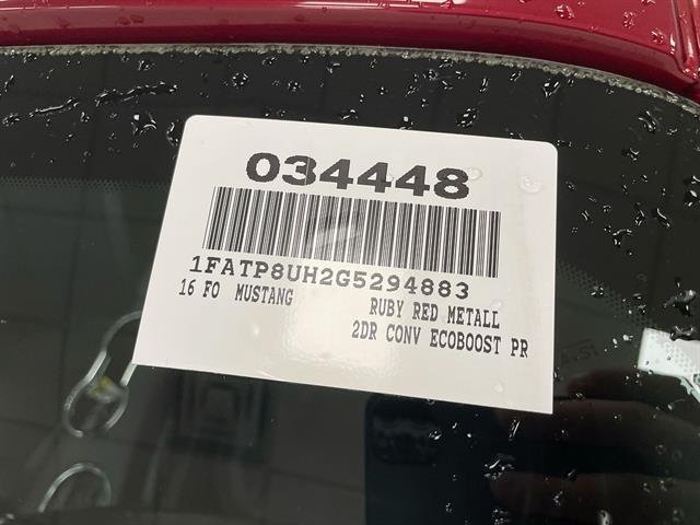 Certified Used 2016 Ruby Red Metallic Ford EcoBoost Premium image 34