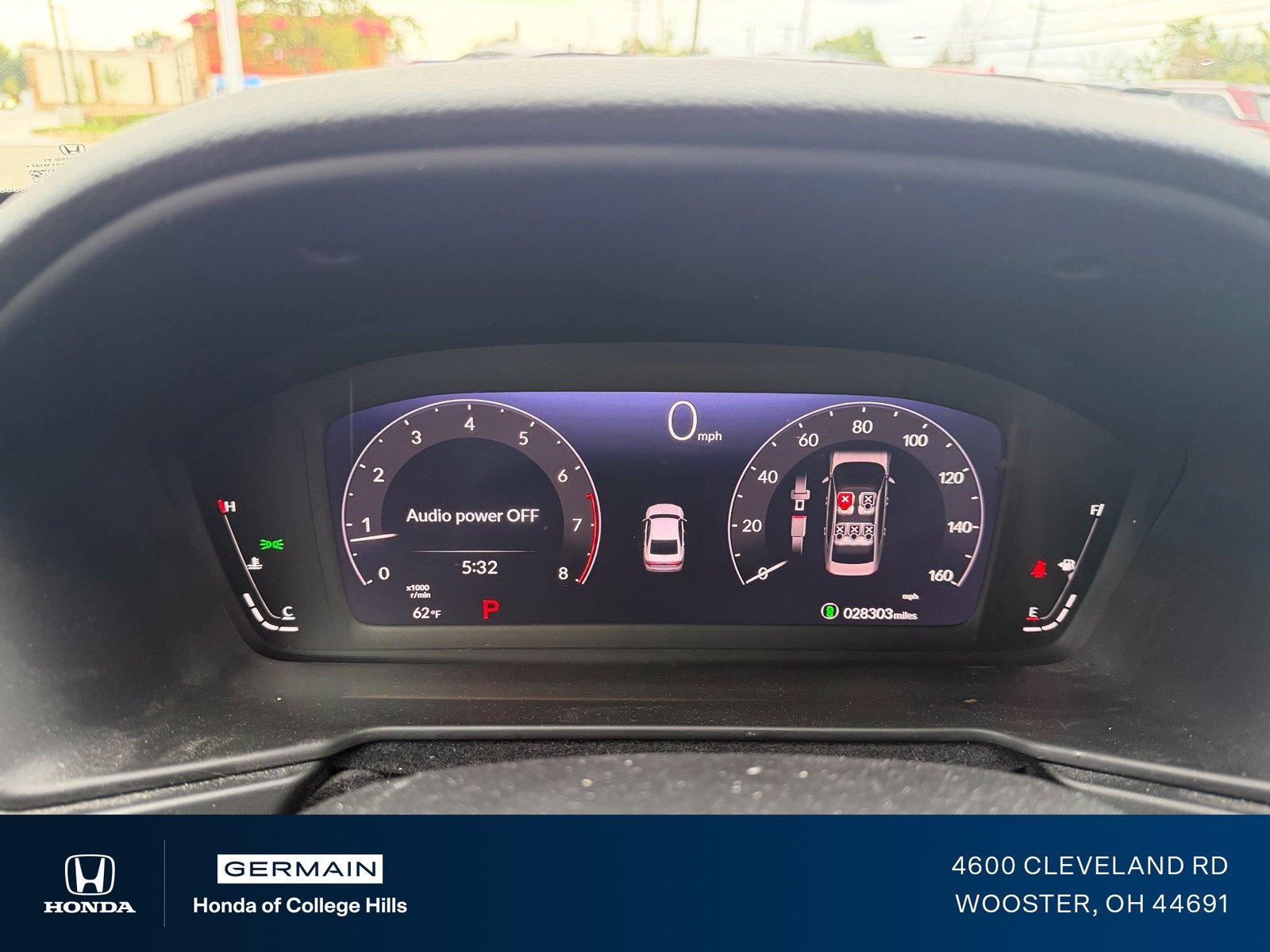 Used 2024 Radiant Red Metallic Honda EX image 17