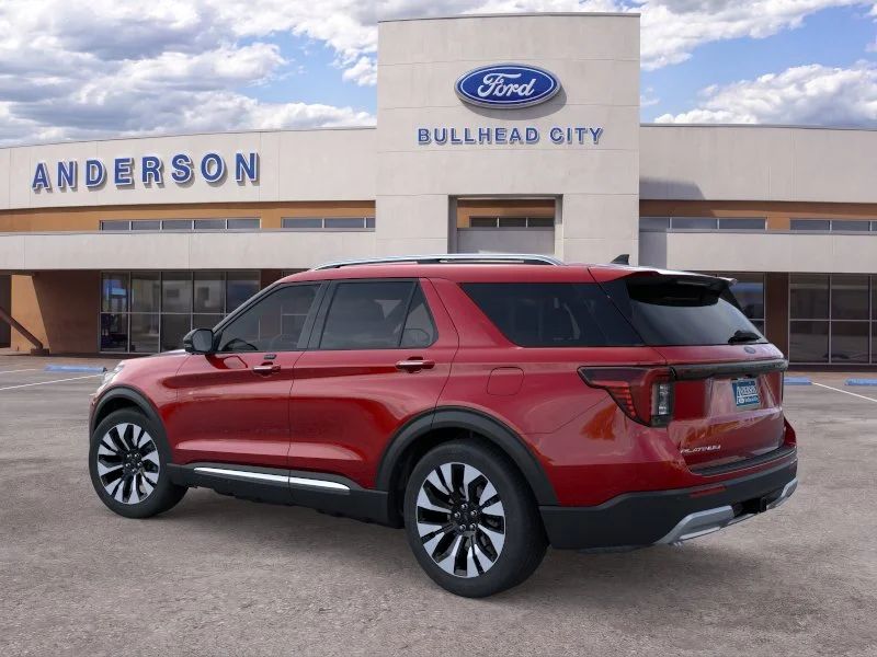 New 2026 Rapid Red Metallic Tinted Clearcoat Ford Platinum image 4