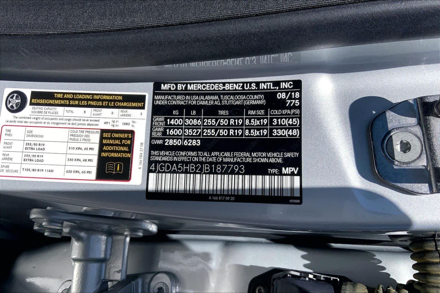 Used 2018 Iridium Silver Metallic Mercedes-Benz GLE 350 image 33