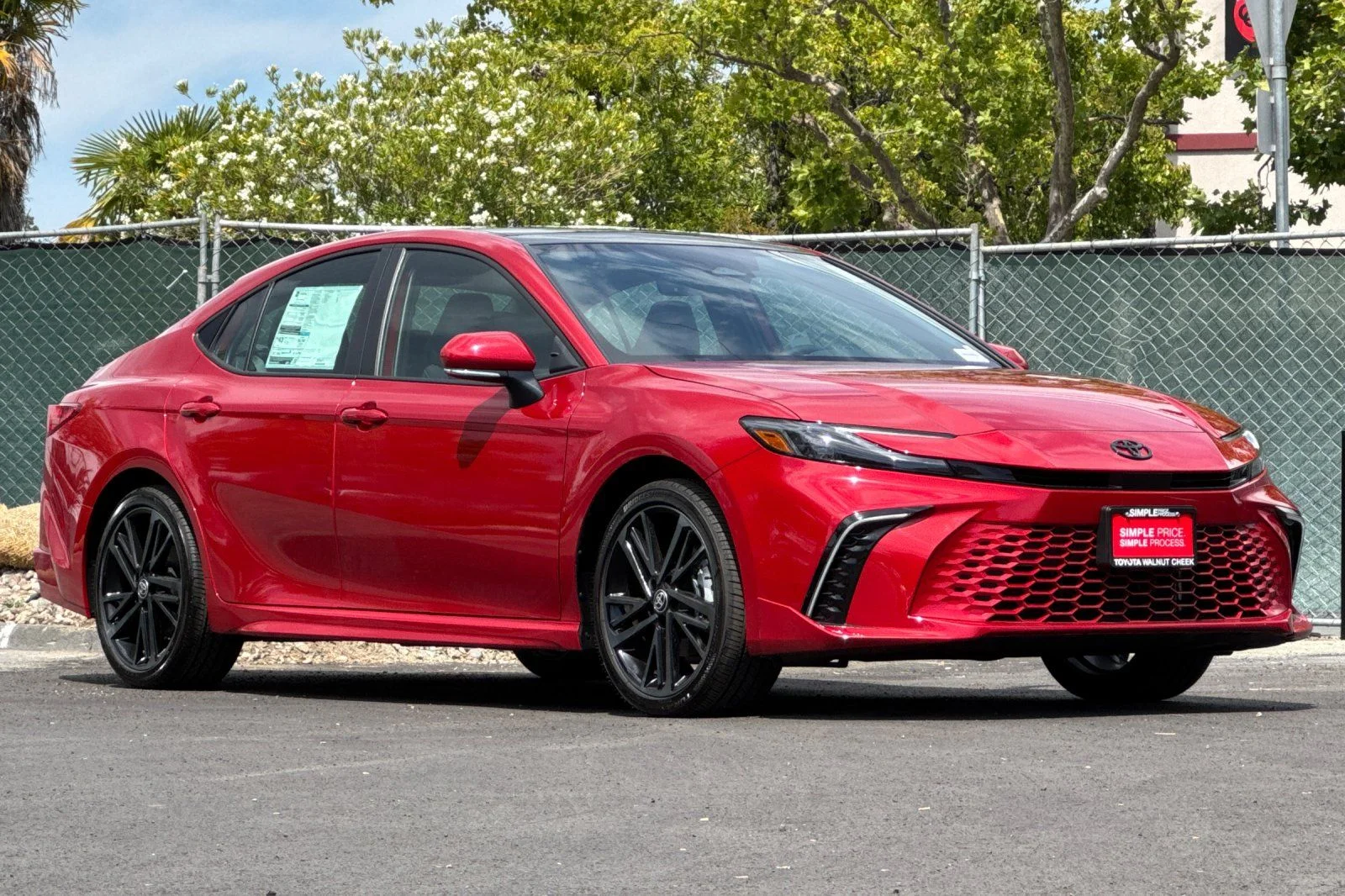 New 2026 Red Toyota XSE image 13