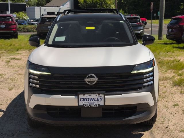 New 2026 Aspen White TriCoat / Super Black Two-tone Nissan SV image 7