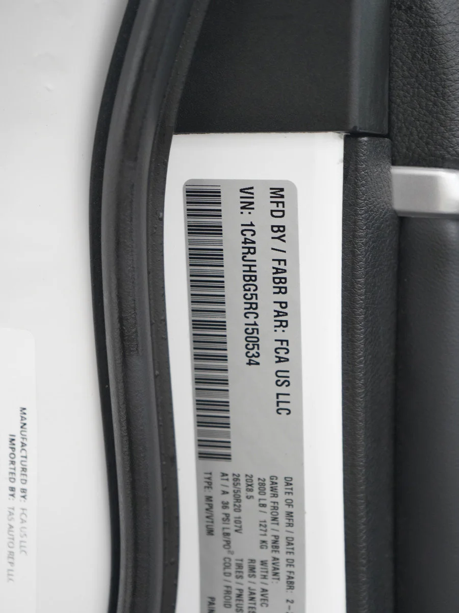 Used 2024 Bright White Clearcoat Jeep Limited image 30