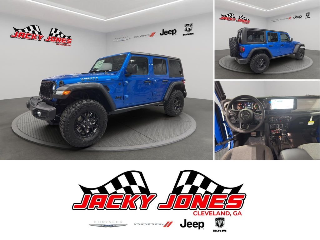 New 2026 Hydro Blue Pearl-Coat Exterior Paint Jeep Willys image 1