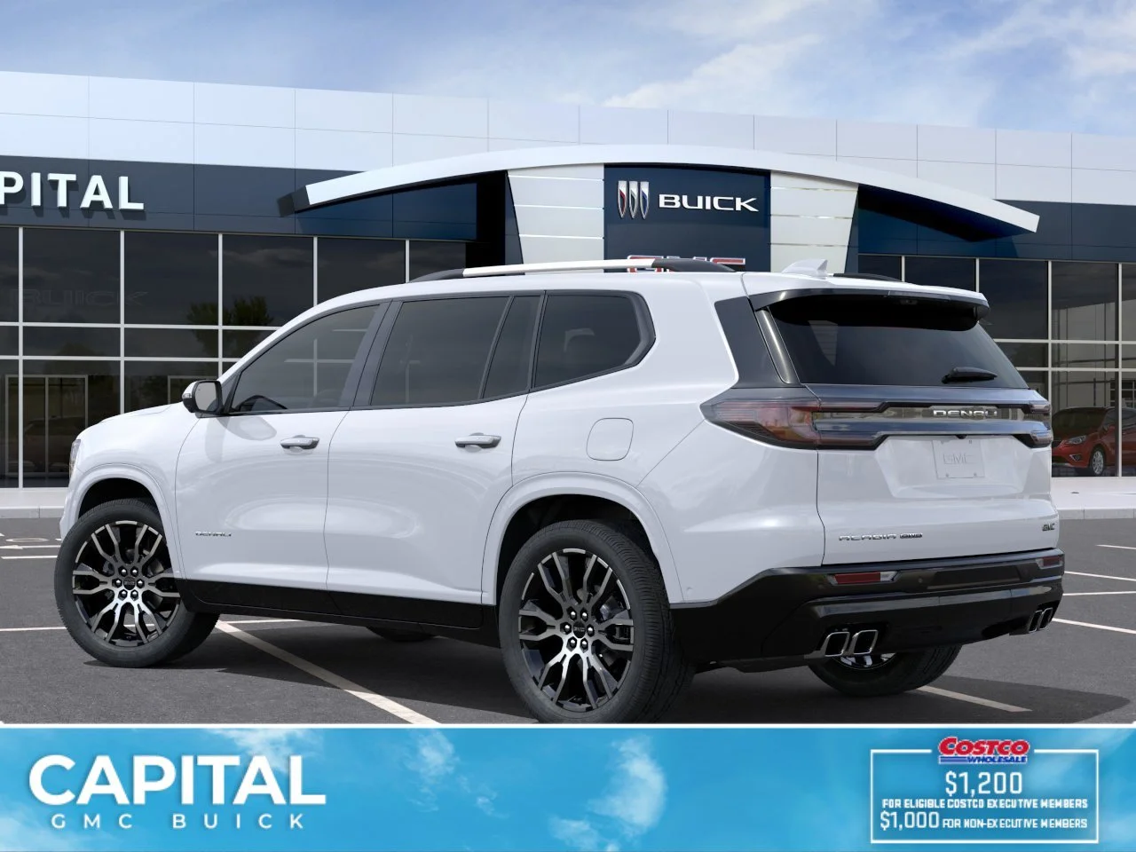 New 2026 GLACIER WHITE TRICOAT GMC Denali Ultimate image 4