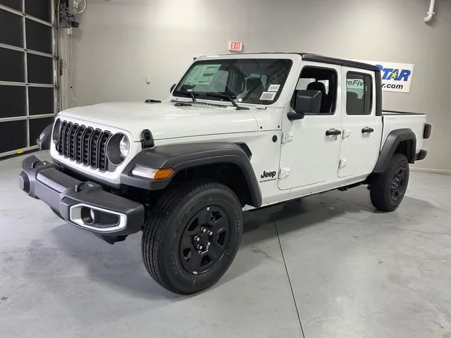New 2026 Bright White Clear-Coat Exterior Paint Jeep Sport image 3